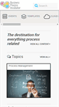 Mobile Screenshot of businessprocessincubator.com